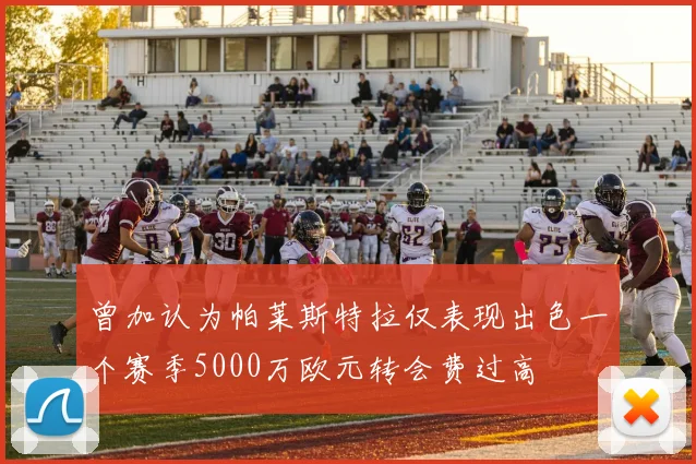 曾加认为帕莱斯特拉仅表现出色一个赛季5000万欧元转会费过高